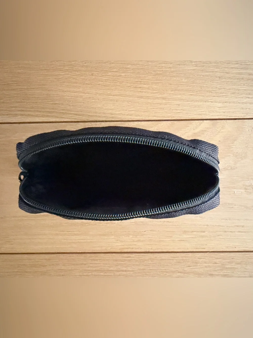Tumi Small Black Zip Case Bag Pouch - great for tech, travel, organization etc